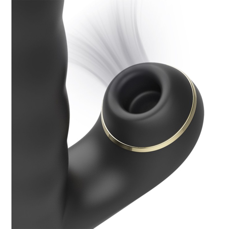 RABBIT SEX TOY DONNA CON SUZIONE CLITORIDE VIBRAZIONE E... 2