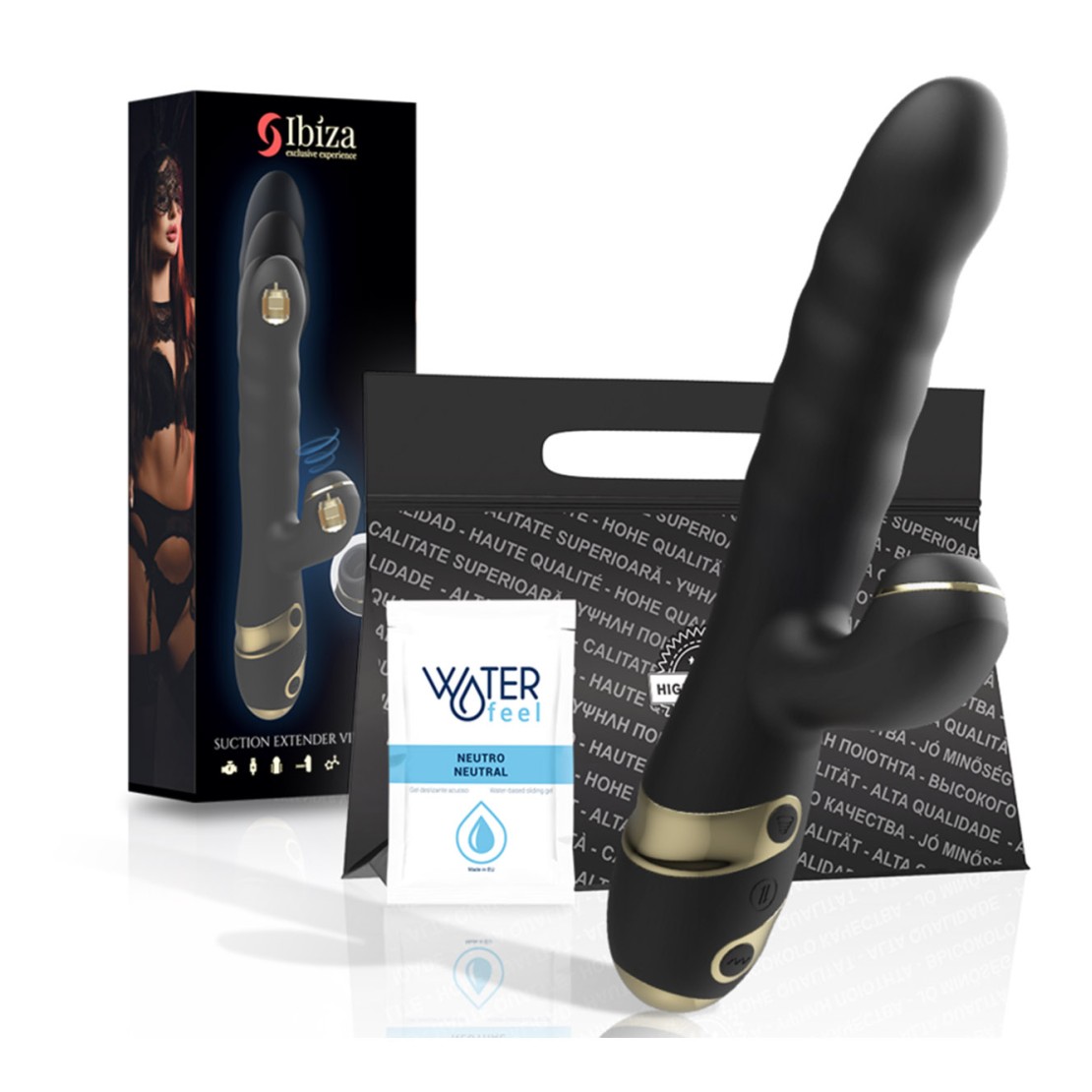 RABBIT SEX TOY DONNA CON SUZIONE CLITORIDE...