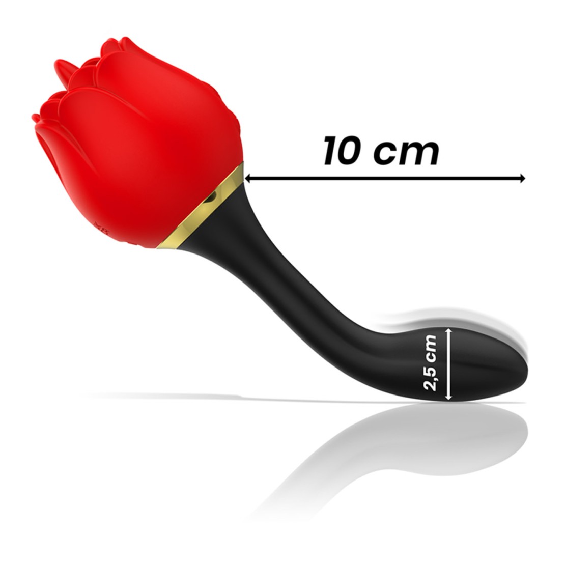 VIBRATORE ANALE CON STIMOLAZIONE DEL CLITORIDE...