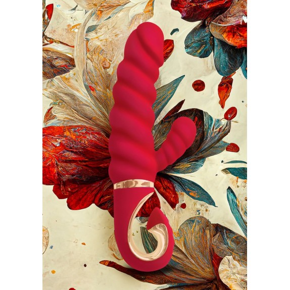 VIBRATORE RABBIT CON RILIEVI SEX TOY PER DONNA RICARICABILE GCANDY MINI