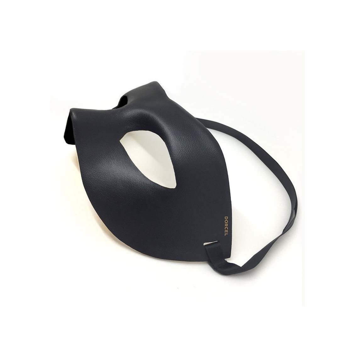 MASCHERA SEXY UNISEX NERA REGOLABILE IN...