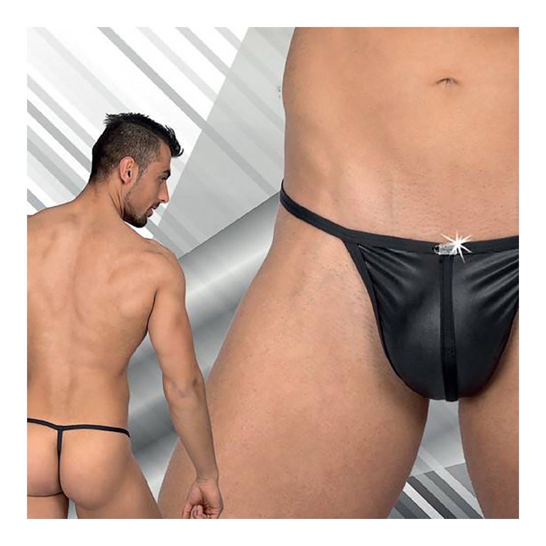 PERIZOMA PER UOMO SEXY IN SPANDEX PICCOLO CON...