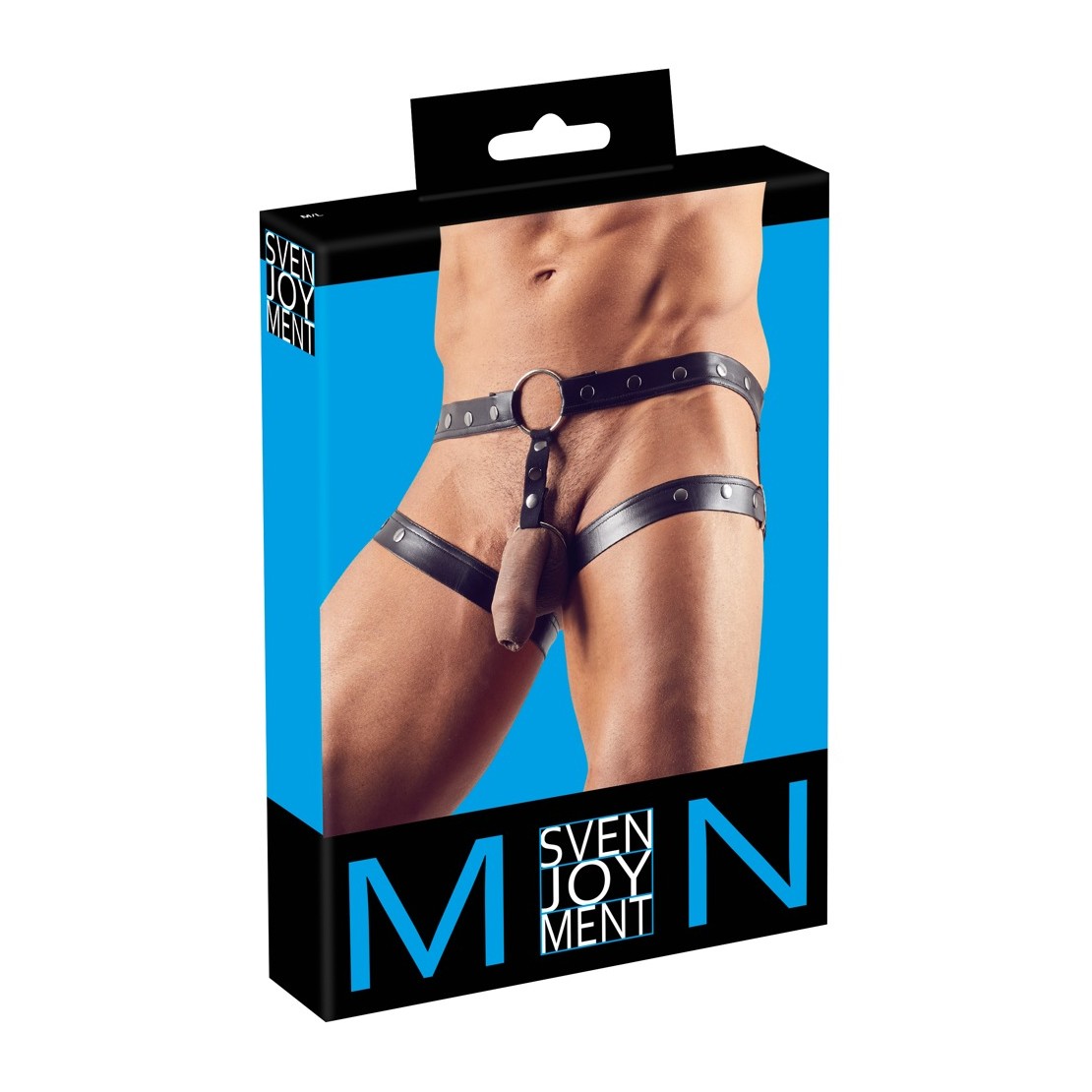 ESALTAFALLO SEXY PER UOMO IN SPANDEX CON ANELLO...