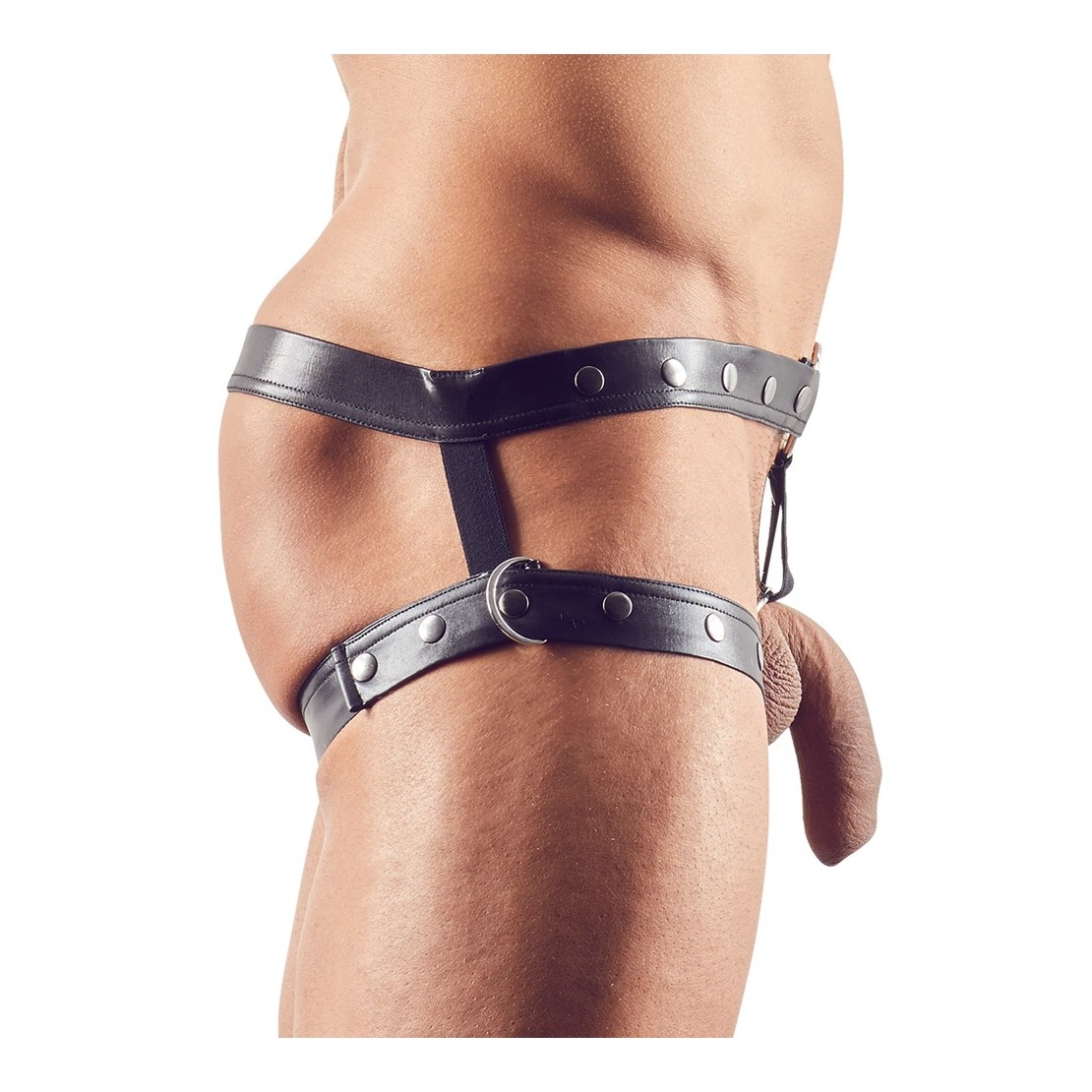 ESALTAFALLO SEXY PER UOMO IN SPANDEX CON ANELLO...