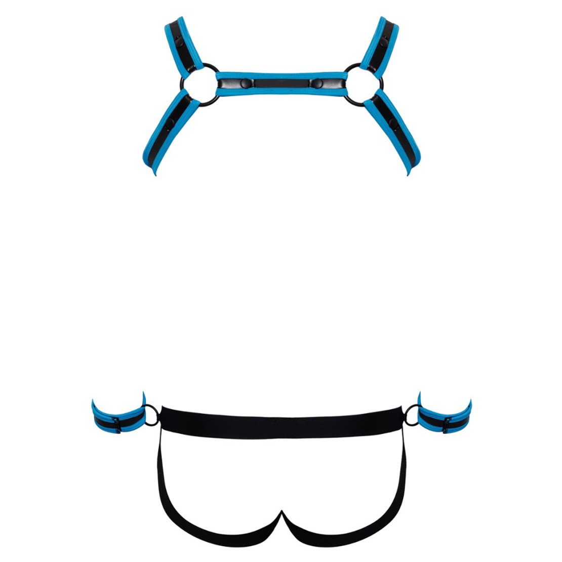 SET HARNESS SEXY PER UOMO E JOCK STRAP CON...