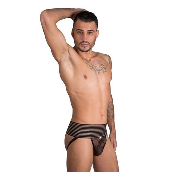 SOSPENSORIO SEXY IN TULLE CON ELASTICO ALTO