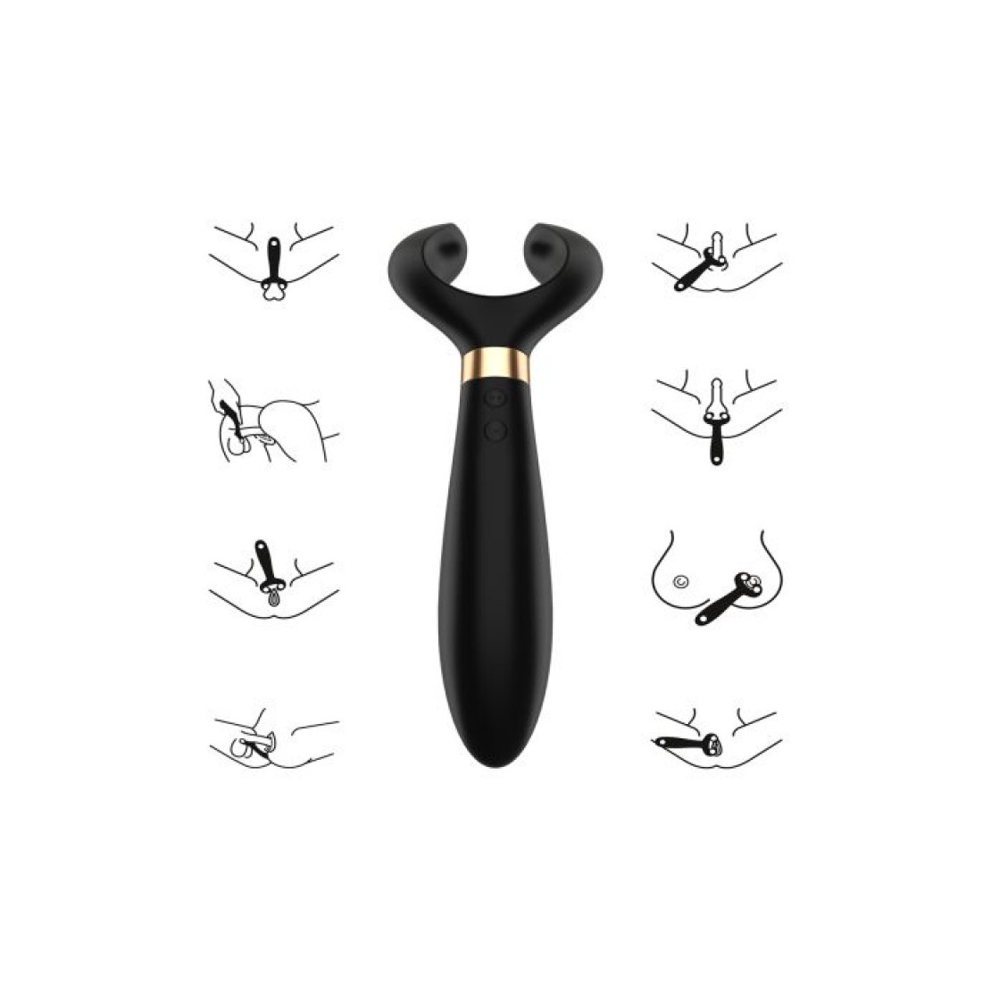 VIBRATORE MULTIFUNZIONE SEX TOY PER GIOCHI DI...