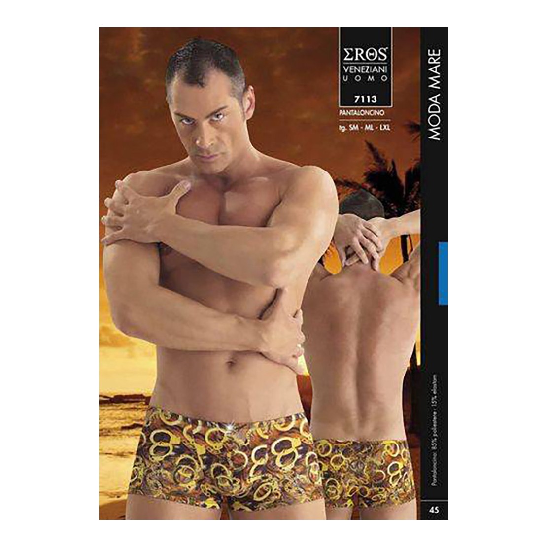 COSTUME BOXER MARE SEXY PER UOMO CON FANTASIA...