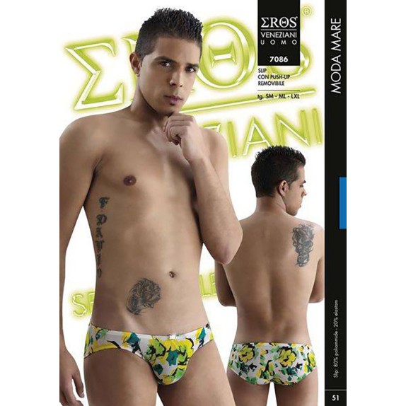 COSTUME SLIP MARE UOMO IMBOTTITO