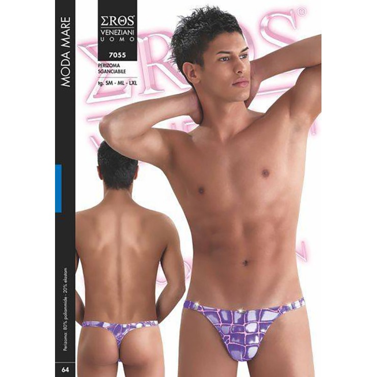 COSTUME MARE SEXY PER UOMO PERIZOMA SGANCIABILE