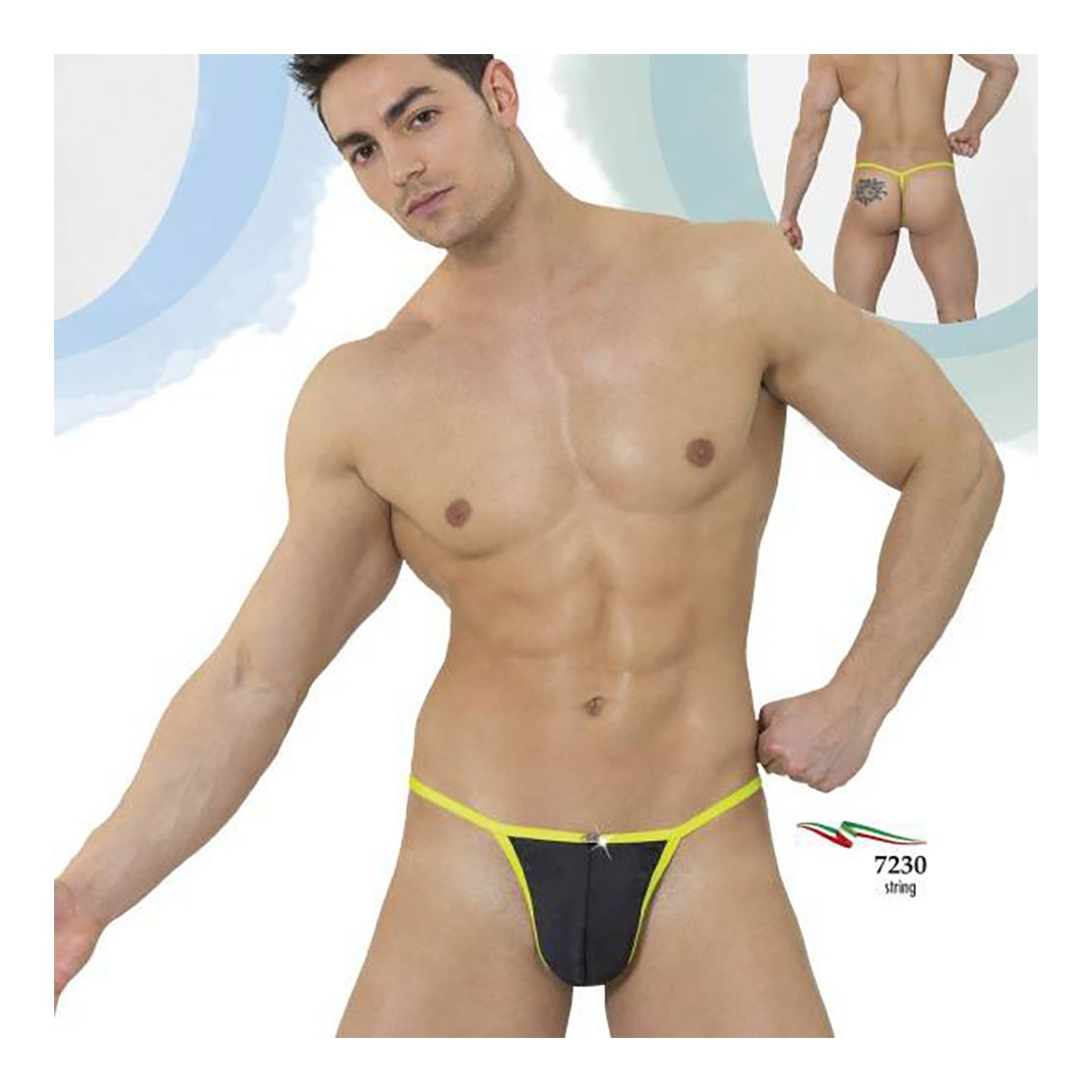 COSTUME MARE SEXY UOMO CON FILETTO