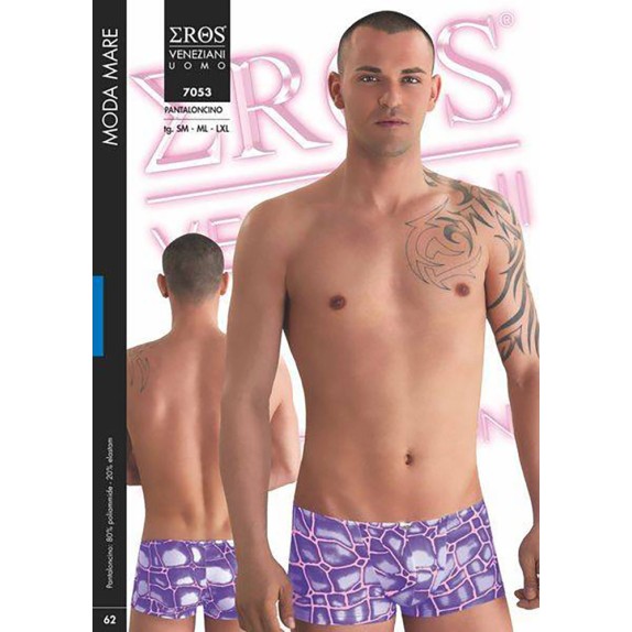 COSTUME MARE BOXER SEXY PER UOMO EROS VENEZIANI