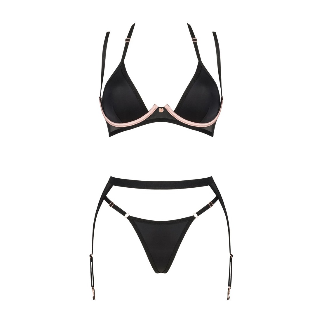 copy of SET 3 PEZZI COMPLETO INTIMO PER DONNA...