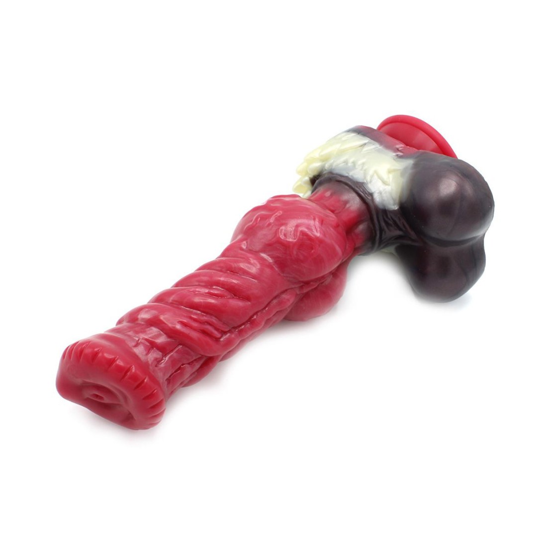 FALLO DILDO DI GRANDI DIMENSIONI CON TESTICOLI...
