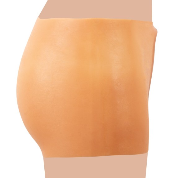 PROTESI INDOSSABILE MUTANDA A VAGINA REALISTICA CON ANO IN SILICONE LIQUIDO