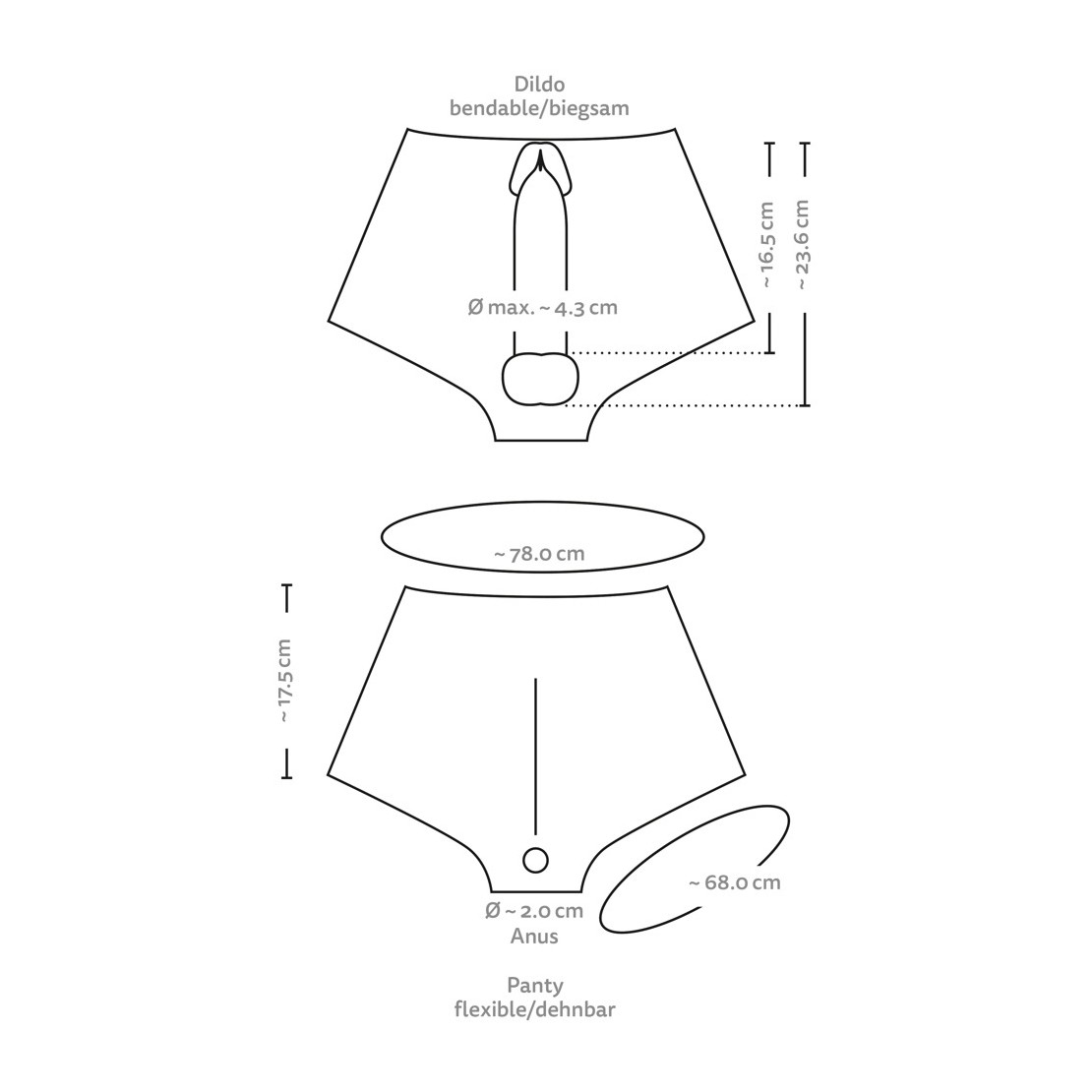 copy of STRAP-ON PROTESI CON FALLO REALISTICO A...