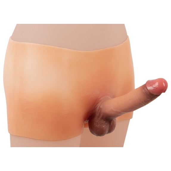 copy of STRAP-ON PROTESI CON FALLO REALISTICO A MUTANDA INDOSSABILE IN SILICONE LIQUIDO