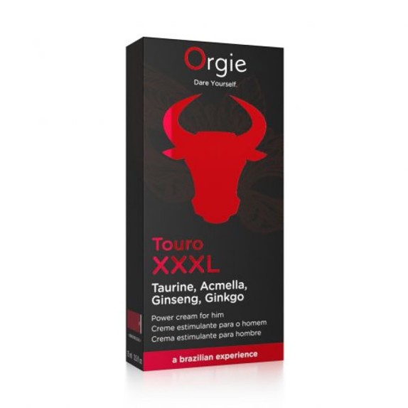 CREMA PER INDURIMENTO E MAGGIOR VOLUME DEL PENE TOURO XXXL