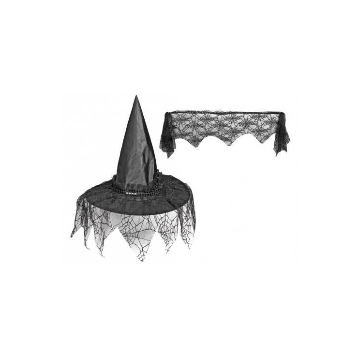 CAPPELLO DA STREGA SEXY CON RAGNATELE ACCESSORIO... 2