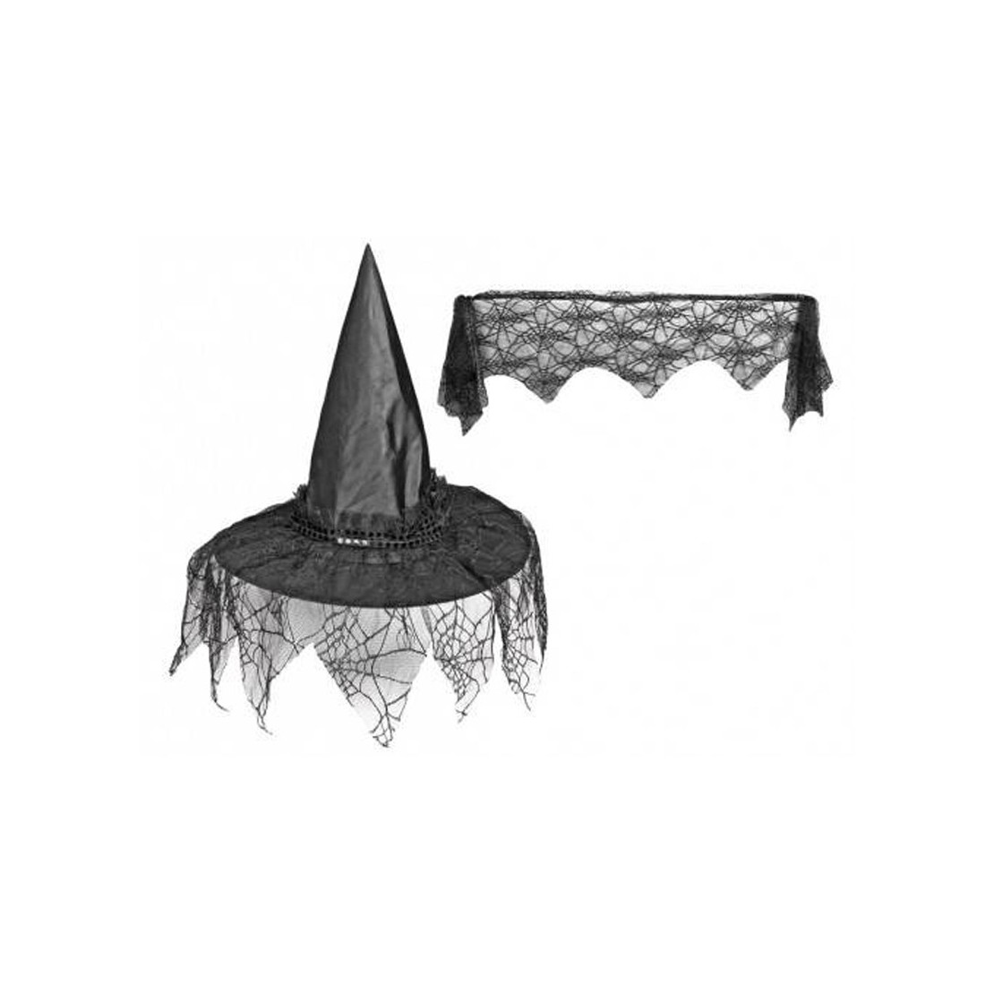 CAPPELLO DA STREGA SEXY CON RAGNATELE...