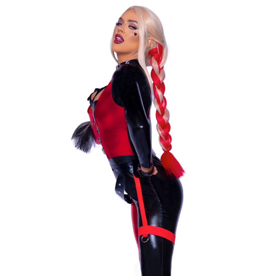 copy of COSTUME HALLOWEEN HARLEY QUEEN CATSUIT...