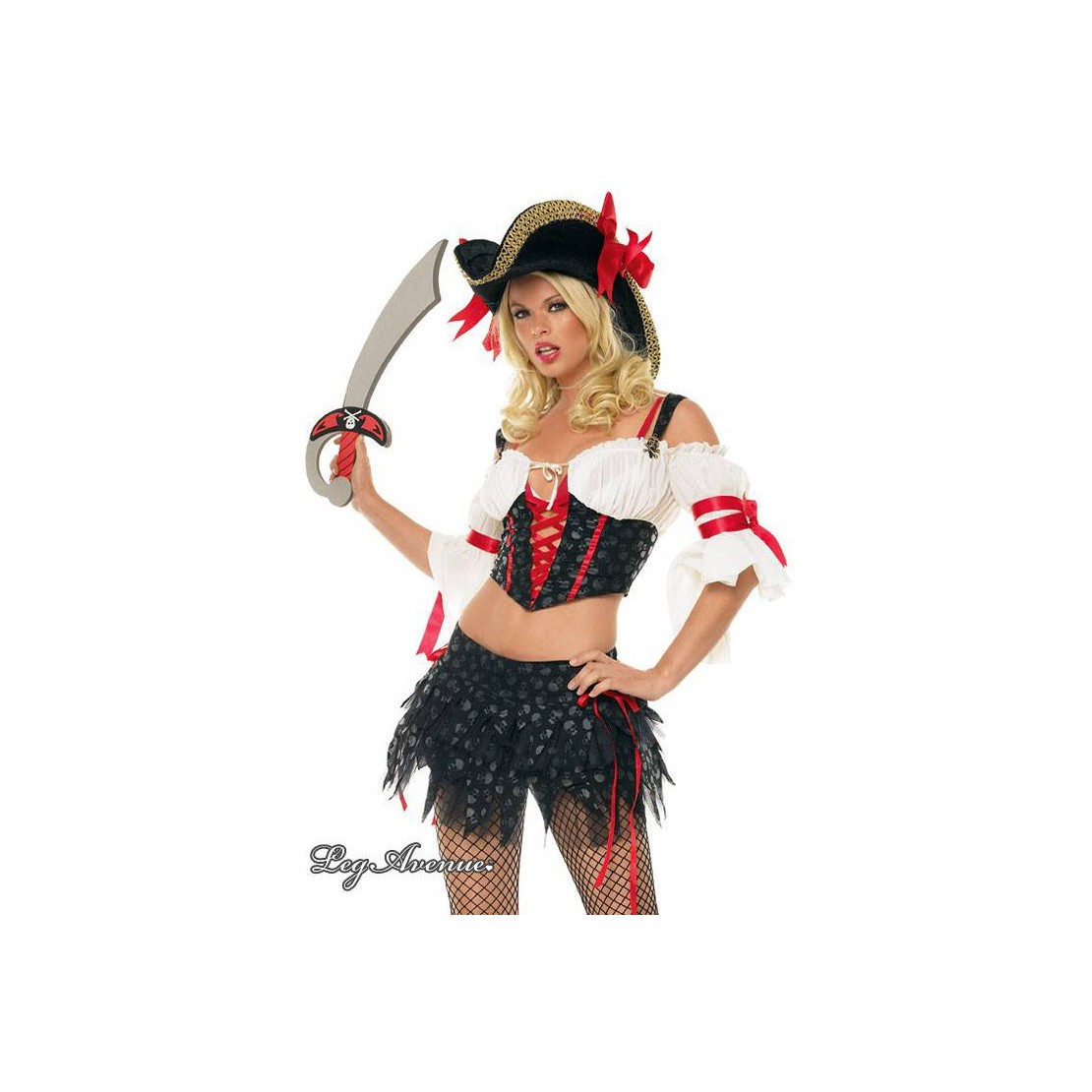 COSTUME TRAVESTIMENTO SEXY PER DONNA DA PIRATA...