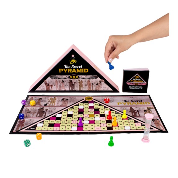 GIOCO IN SCATOLA SEXY LA PIRAMIDE SEGRETA IN VARIE LINGUE GADGET