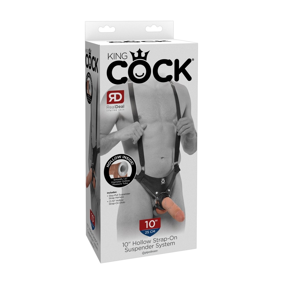 STRAP-ON APERTO PER UOMO SEX TOY 25 CM CON...