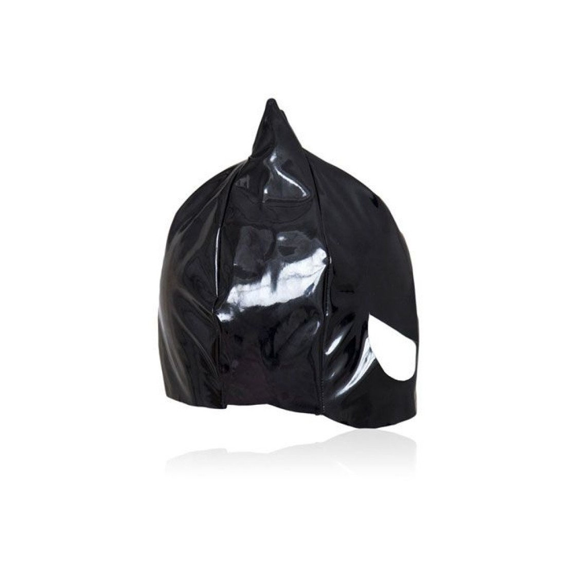 MASCHERA SEXY NERA DA CATWOMAN IN VINILE