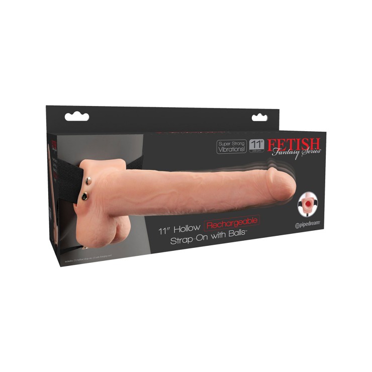 STRAP-ON FALLO INDOSSABILE PER UOMO VIBRANTE CON...