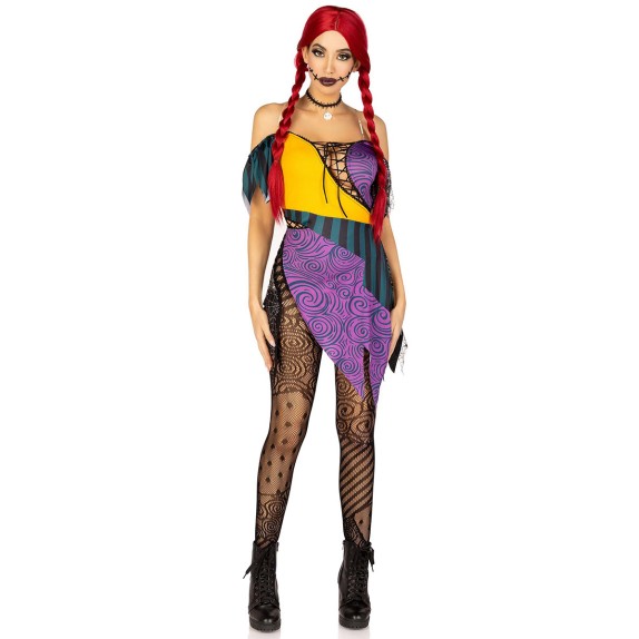 copy of COSTUME SEXY TRAVESTIMENTO DONNA DA BAMBOLA DI PEZZA LEG AVENUE