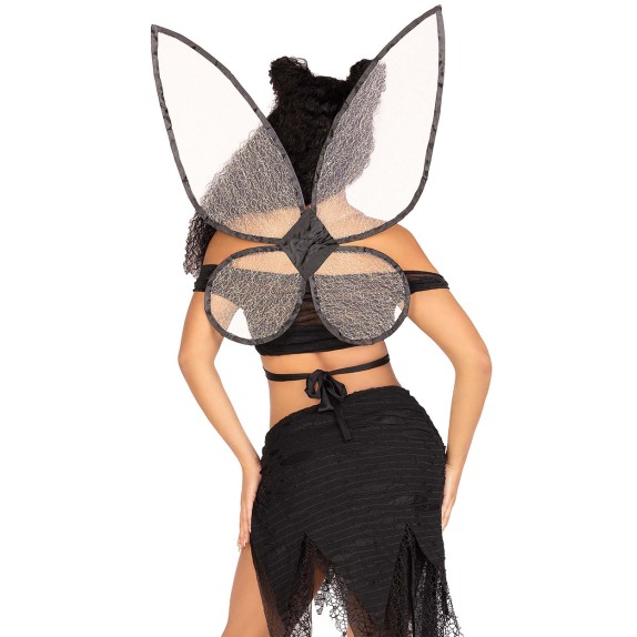 copy of COSTUME TRAVESTIMENTO DA SEXY FATINA PER DONNA SET 4 PEZZI DARK FAIRY