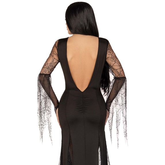 copy of MORTICIA ADDAMS COSTUME HALLOWEEN SEXY TRAVESTIMENTO DONNA LEG AVENUE