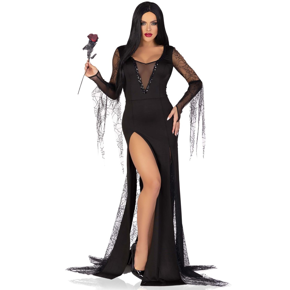copy of MORTICIA ADDAMS COSTUME HALLOWEEN SEXY...