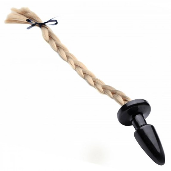 TAPPO ANALE CON CODA BIONDA PONY TAIL