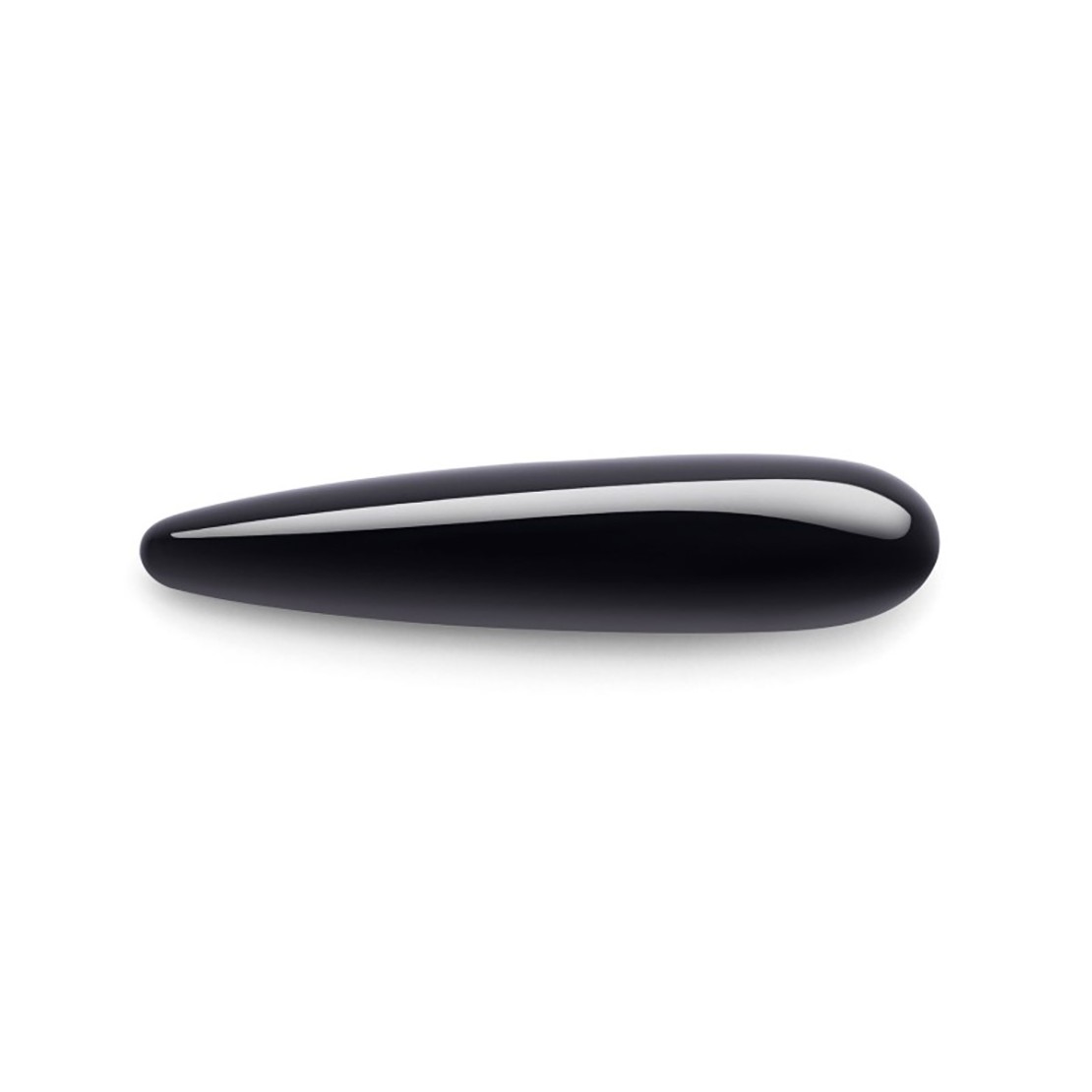 STIMOLATORE WAND IN OSSIDIANA NERO CON ANELLO...