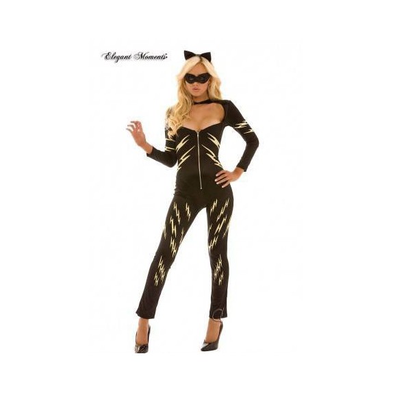 COSTUME TUTA TRAVESTIMENTO GATTA