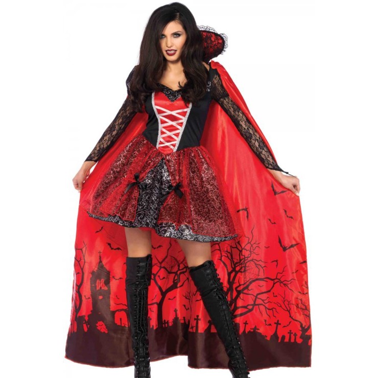 copy of SEXY COSTUME DA VAMPIRA CON MANTELLO