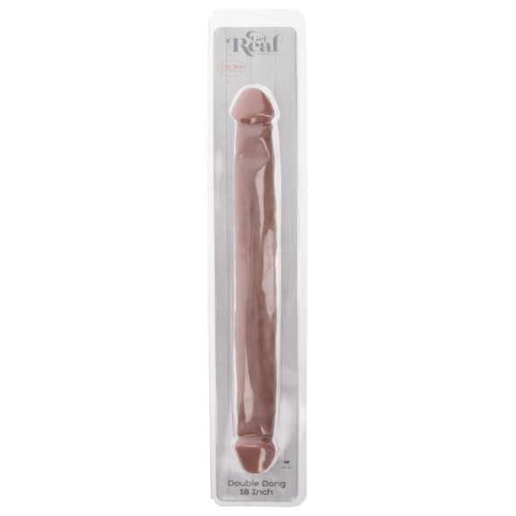 FALLO DOPPIA TESTA DI GRANDI DIMENSIONI IN PVC 45CM GET REAL