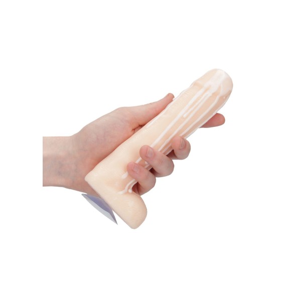 SAPONE PER MANI A FORMA DI FALLO REALISTICO CON SPERMA E VENTOSA GADGET