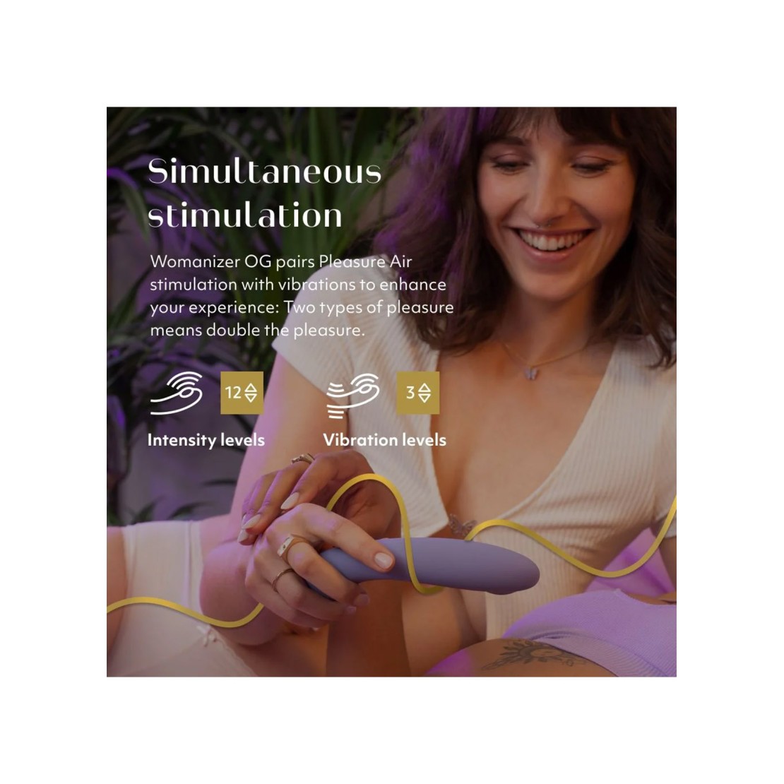 WOMANIZER OG INNOVATIVO STIMOLATORE INTERNO...