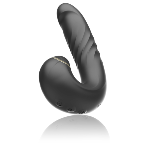 VIBRATORE DOPPIA STIMOLAZIONE PER CLITORIDE E PUNTO G CON MOVIMENTO SU E GIU' E SUZIONE IBIZA