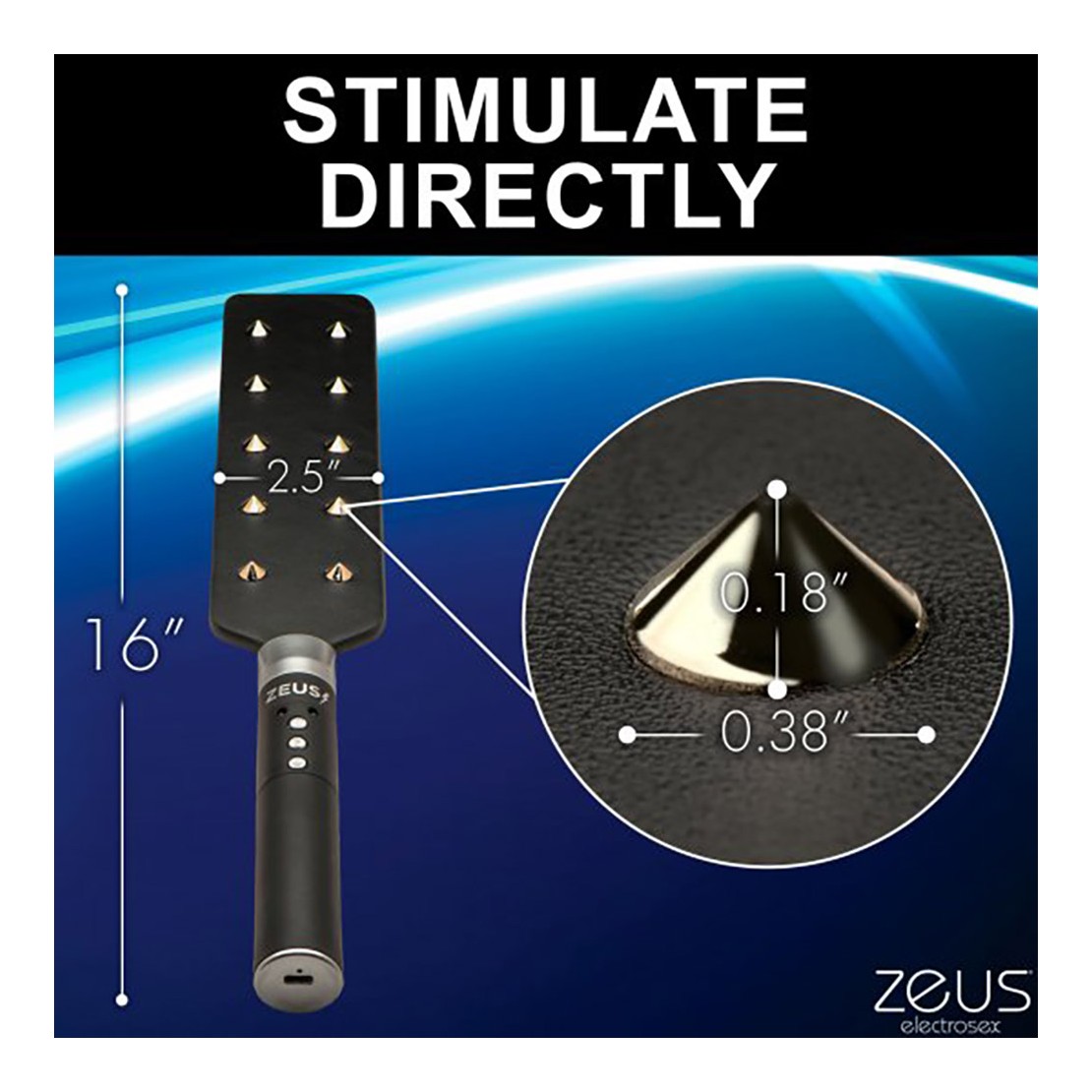 copy of E-STIM PADDLE CON BORCHIE SEX TOY CON...