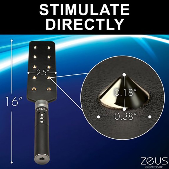 copy of E-STIM PADDLE CON BORCHIE SEX TOY CON ELETTROSTIMOLAZIONE ZEUS