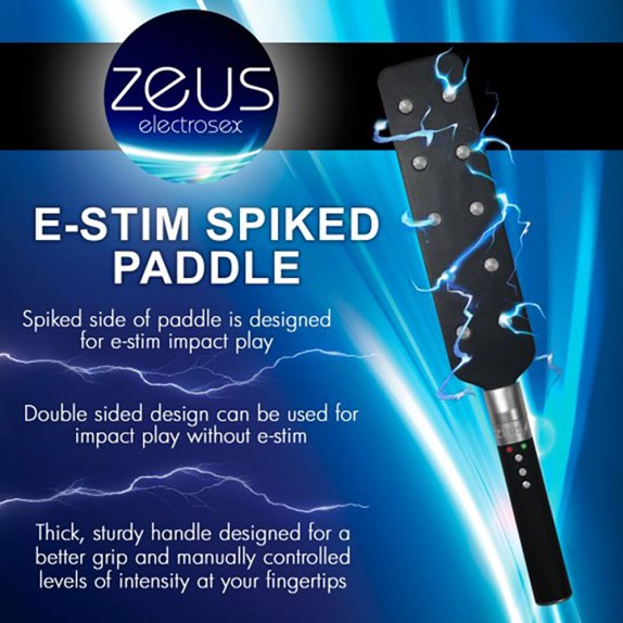 copy of E-STIM PADDLE CON BORCHIE SEX TOY CON ELETTROSTIMOLAZIONE ZEUS