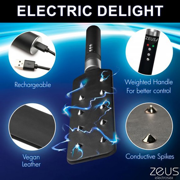 copy of E-STIM PADDLE CON BORCHIE SEX TOY CON ELETTROSTIMOLAZIONE ZEUS