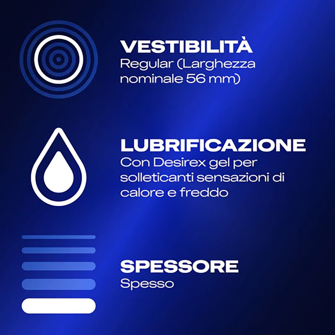 PROFILATTICI DUREX INTENSE CON RILIEVI E...