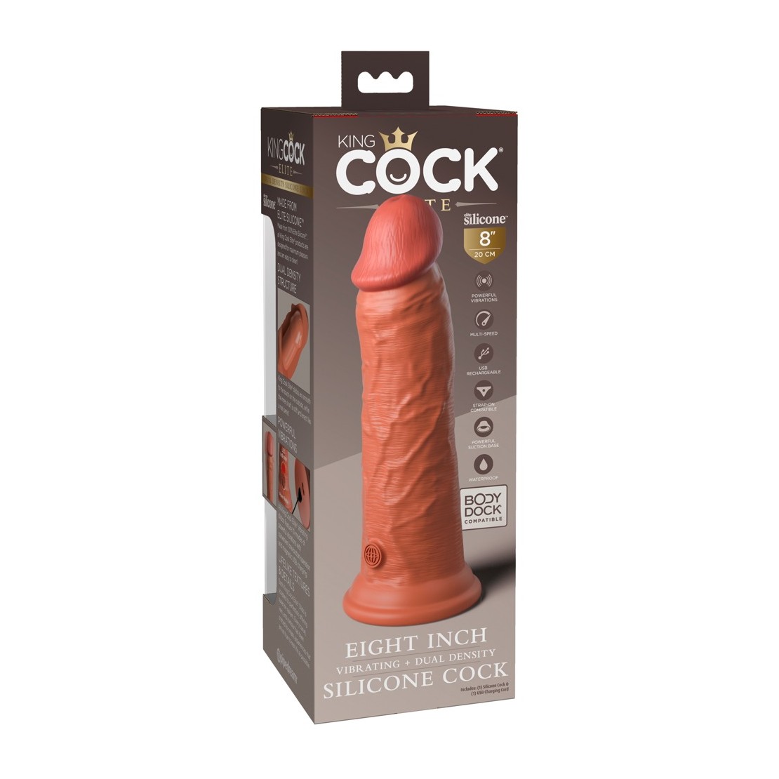 SEX TOY FALLO REALISTICO CON VIBRAZIONE KING...