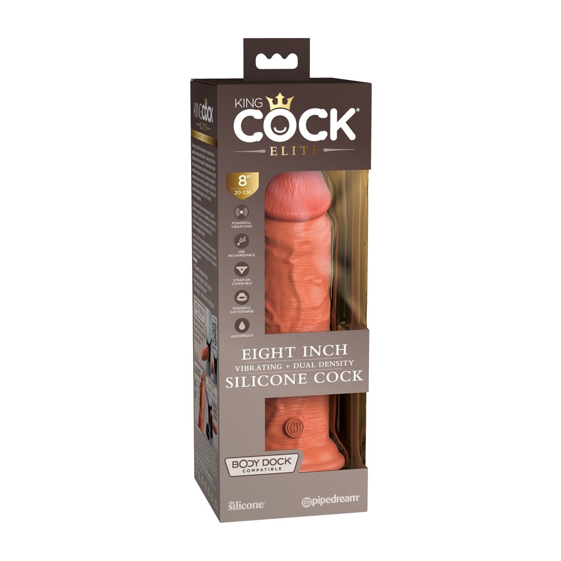 SEX TOY FALLO REALISTICO CON VIBRAZIONE KING...