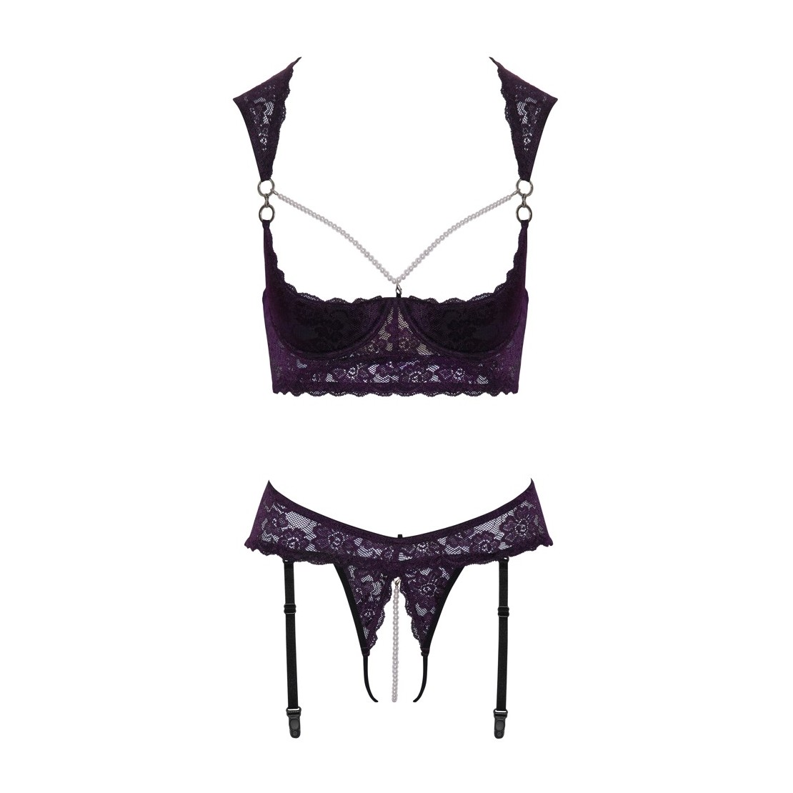 COMPLETO INTIMO SEXY PER DONNA 2 PEZZI CON...